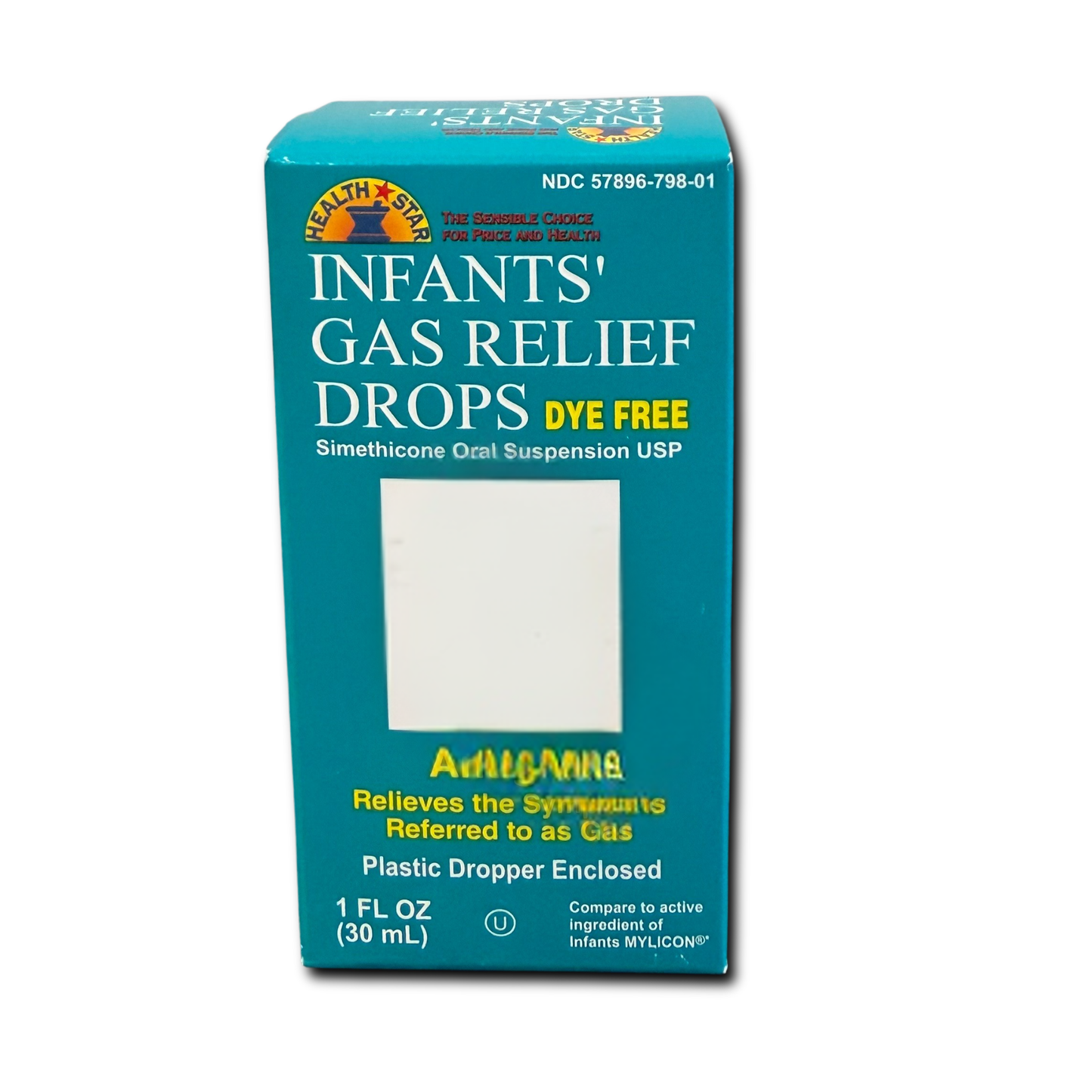 Infants Gas Relief Drops Dye Free