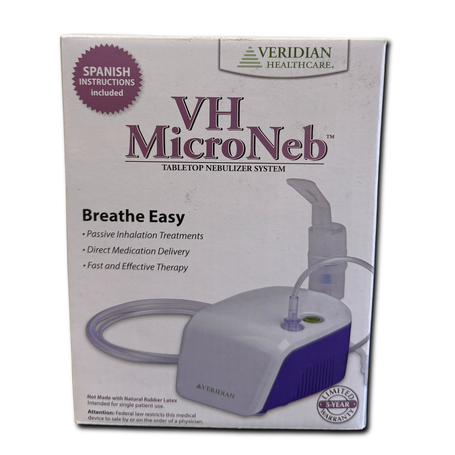 Vh Microneb Tabletop Nebulizer System