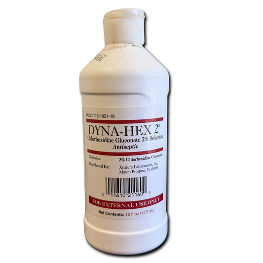 Dyna-hex 2 Chlorhexidine Gluconate 2% Solution Antiseptic