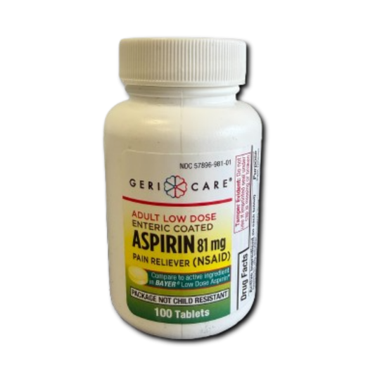 Adult Low Dose Enteric Coated Aspirin