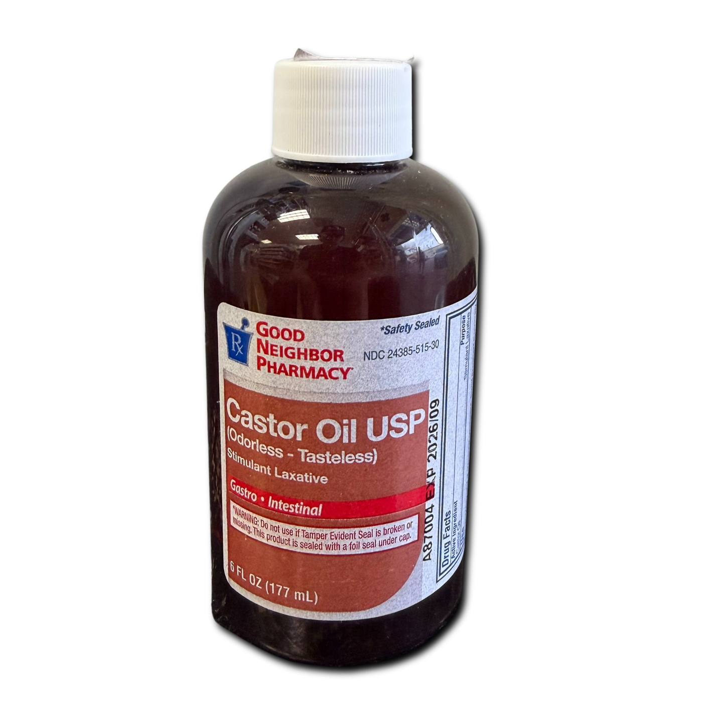 Castor Oil USP Stimulant Laxative