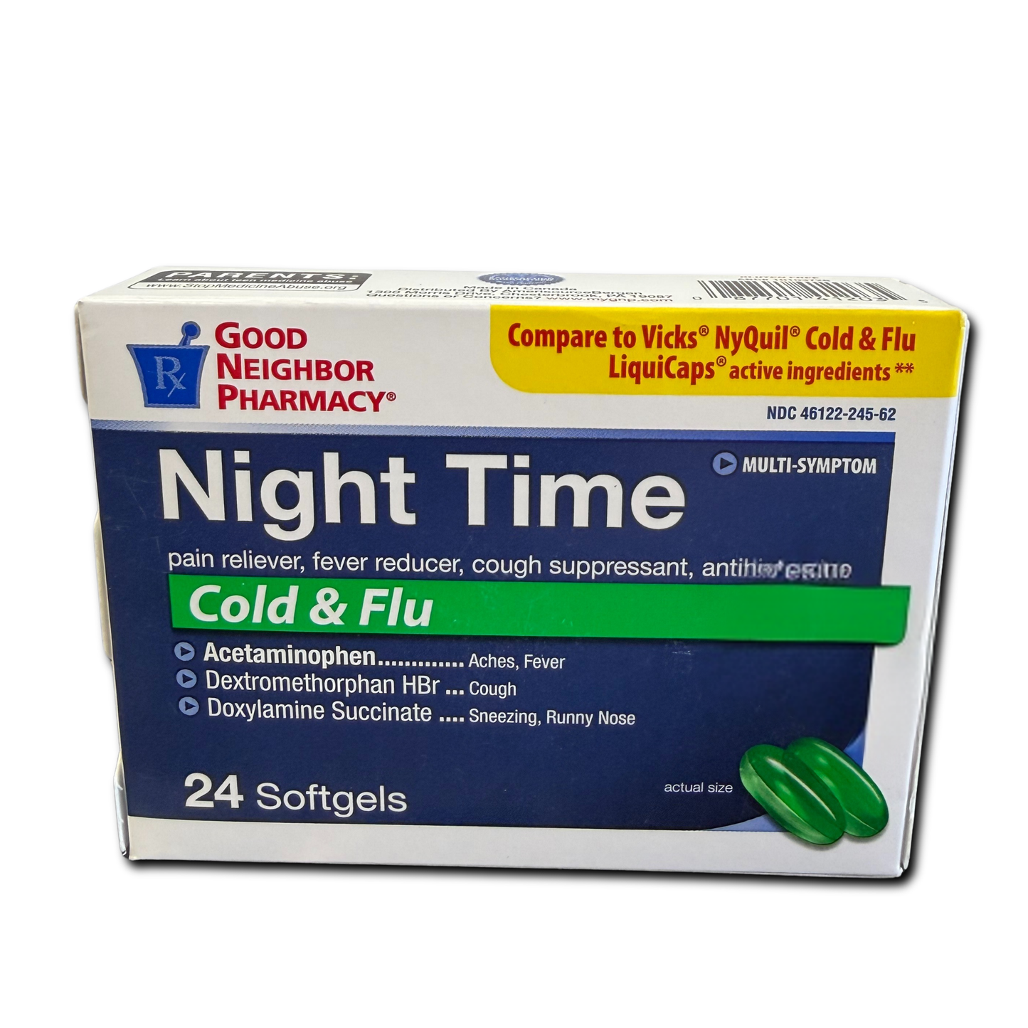 Night Time Cold And Flu