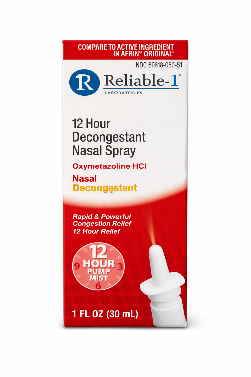 12 Hour Decongestant Nasal Spray